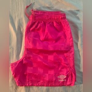 hot pink shorts